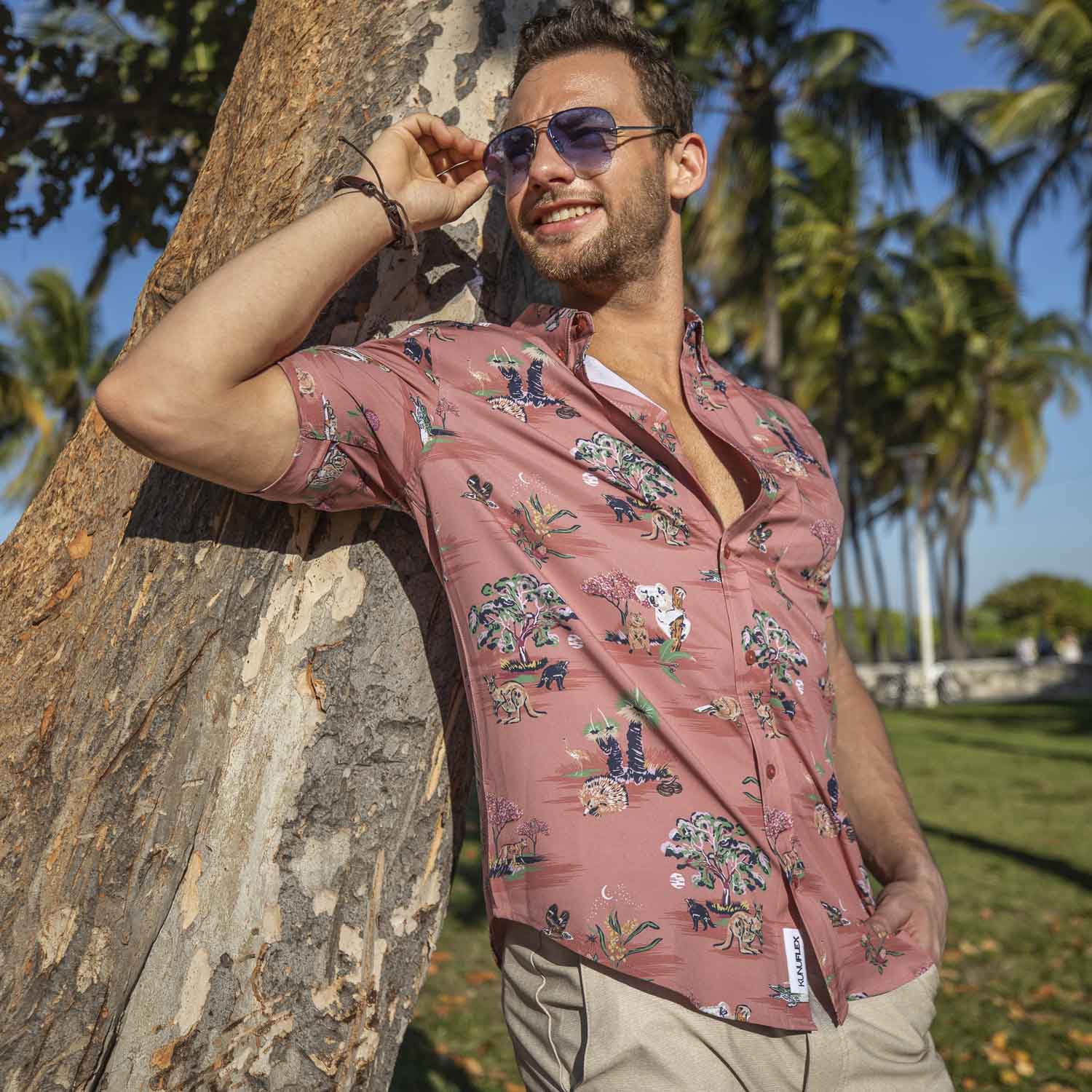 Land Down Under – KUNUFLEX Short Sleeve Shirt - Image 6