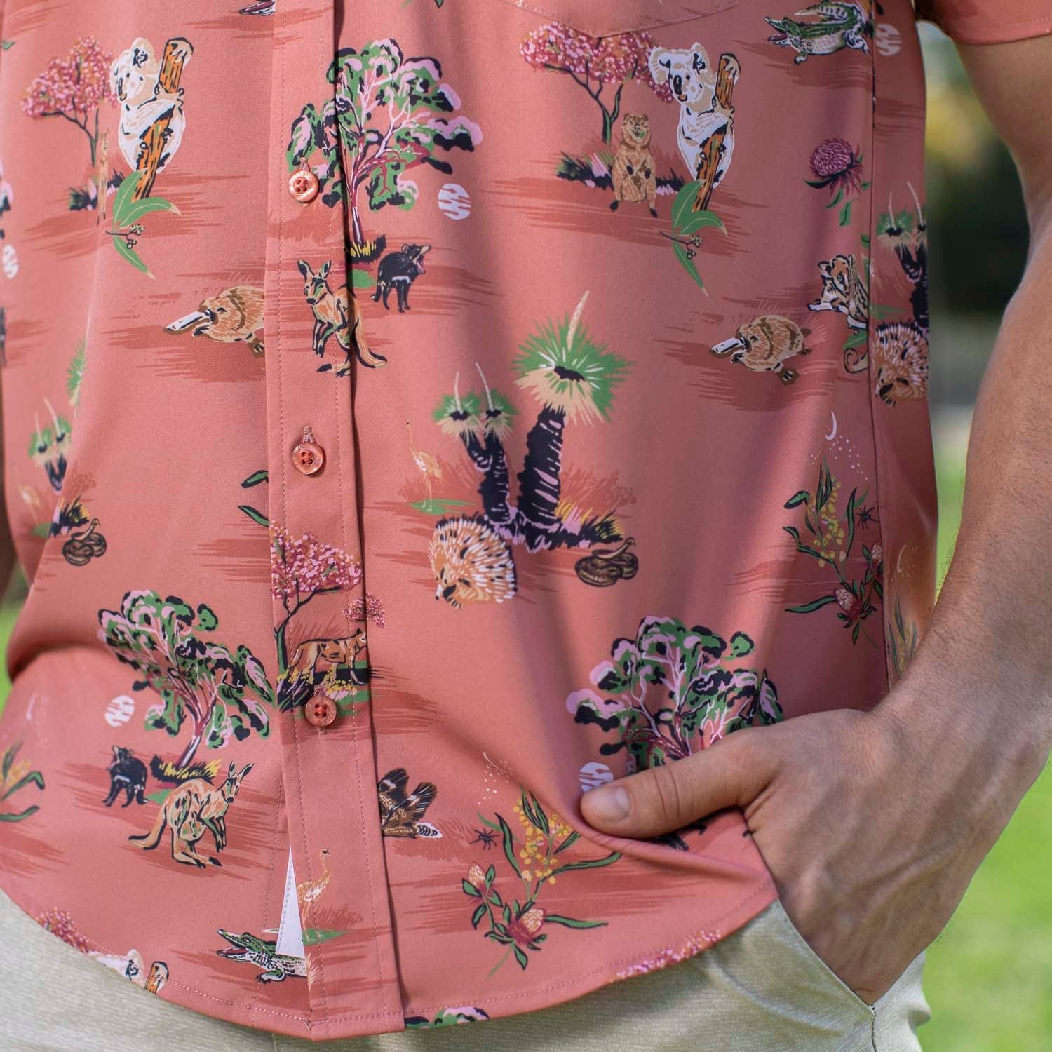 Land Down Under – KUNUFLEX Short Sleeve Shirt - Image 7