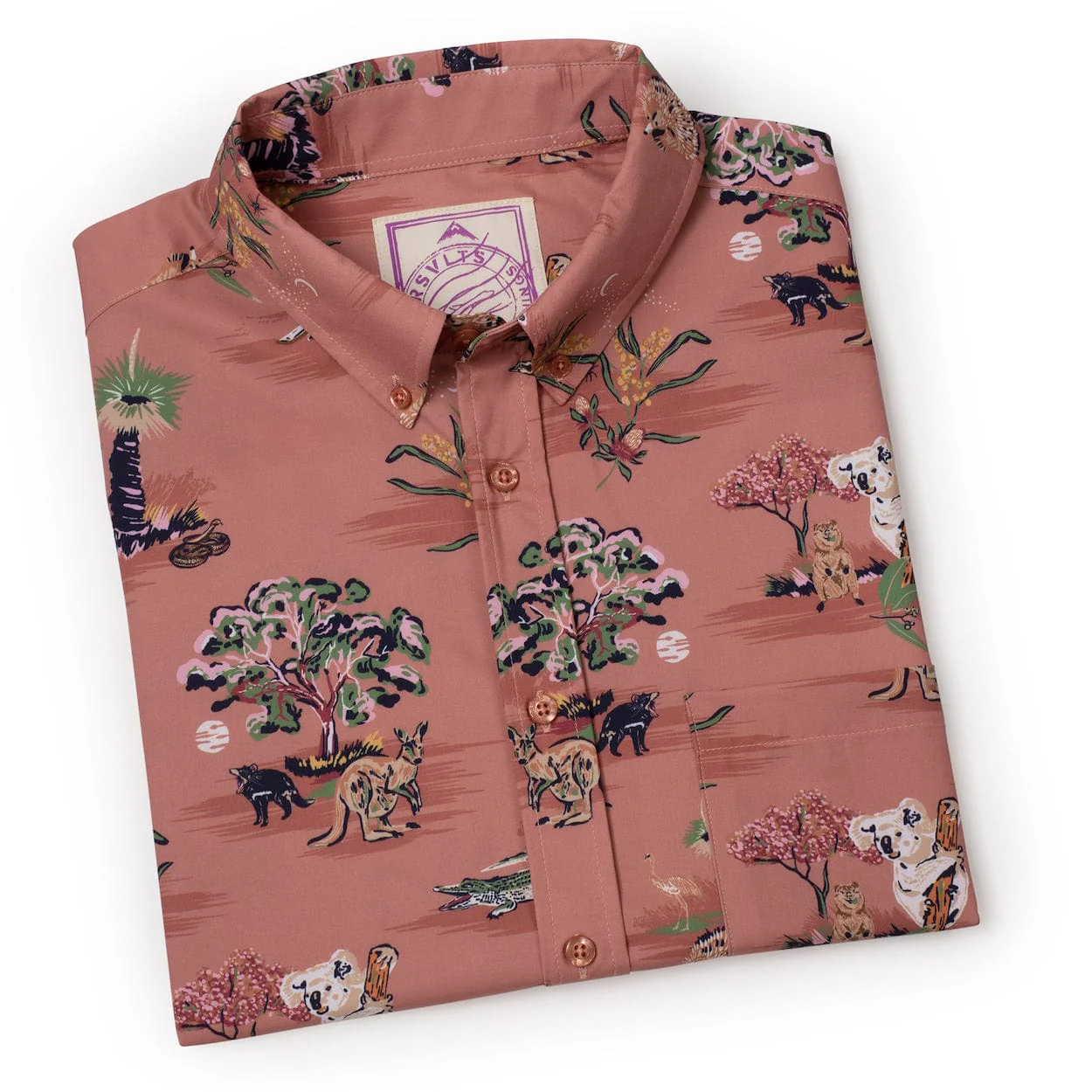 Land Down Under – KUNUFLEX Short Sleeve Shirt - Image 8