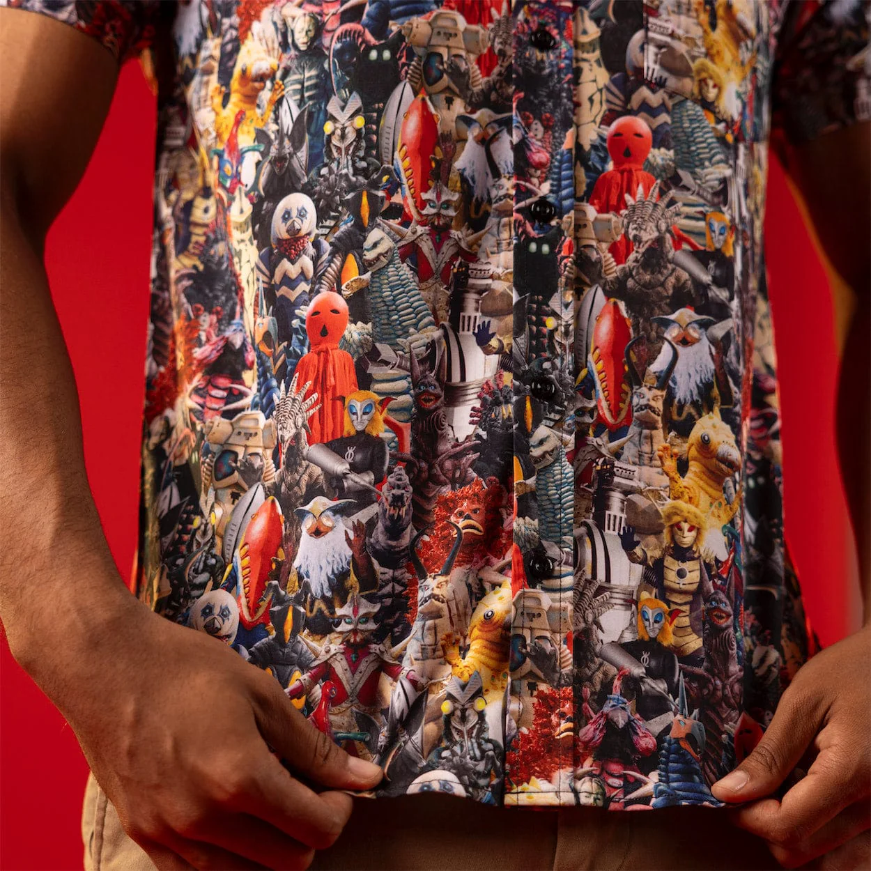 Ultraman “Ultra-Villainous” – KUNUFLEX Short Sleeve Shirt - Image 6