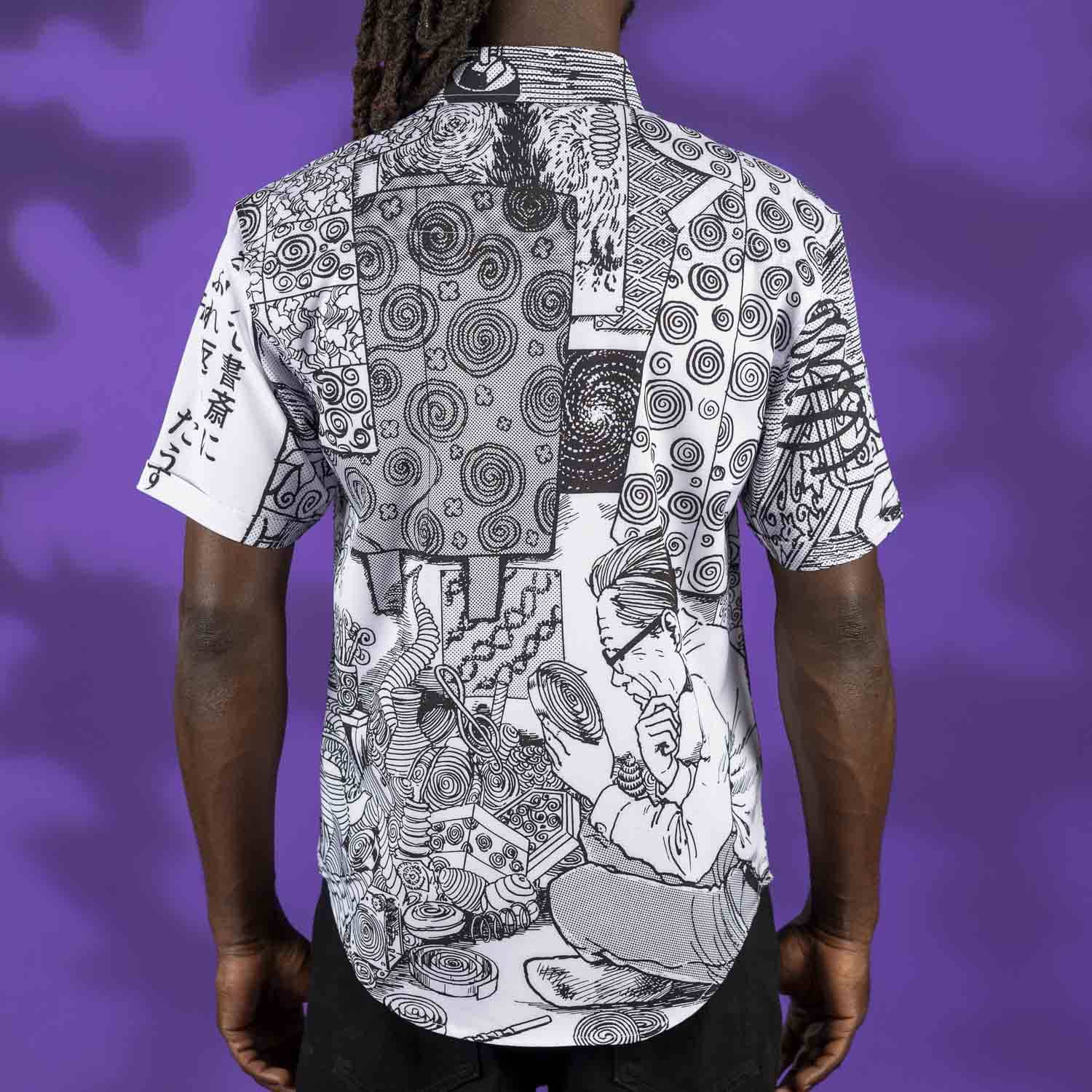 Uzumaki "Spiral Obsession" – KUNUFLEX Short Sleeve Shirt - Image 6