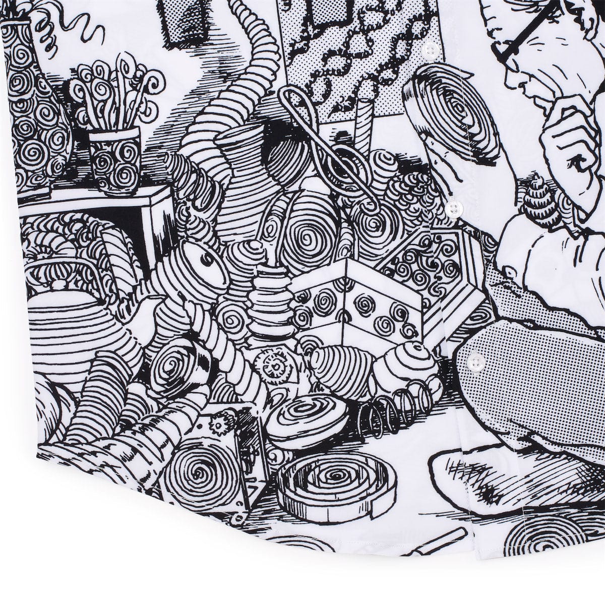 Uzumaki "Spiral Obsession" – KUNUFLEX Short Sleeve Shirt - Image 7