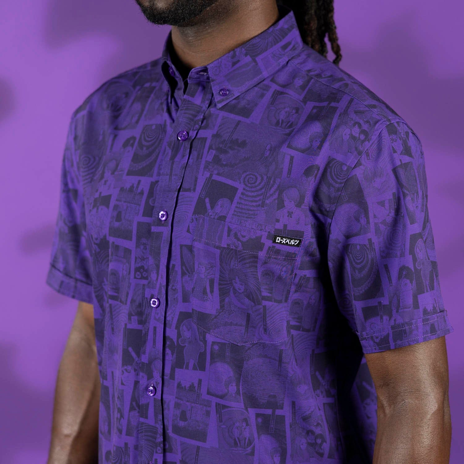 Uzumaki "The Curse" – KUNUFLEX Short Sleeve Shirt - Image 4