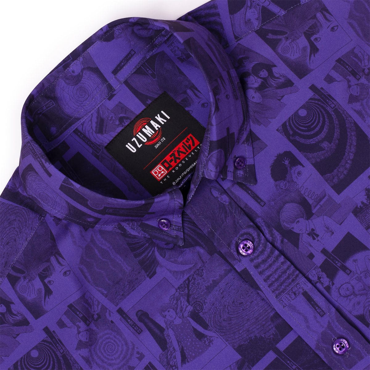 Uzumaki "The Curse" – KUNUFLEX Short Sleeve Shirt - Image 6