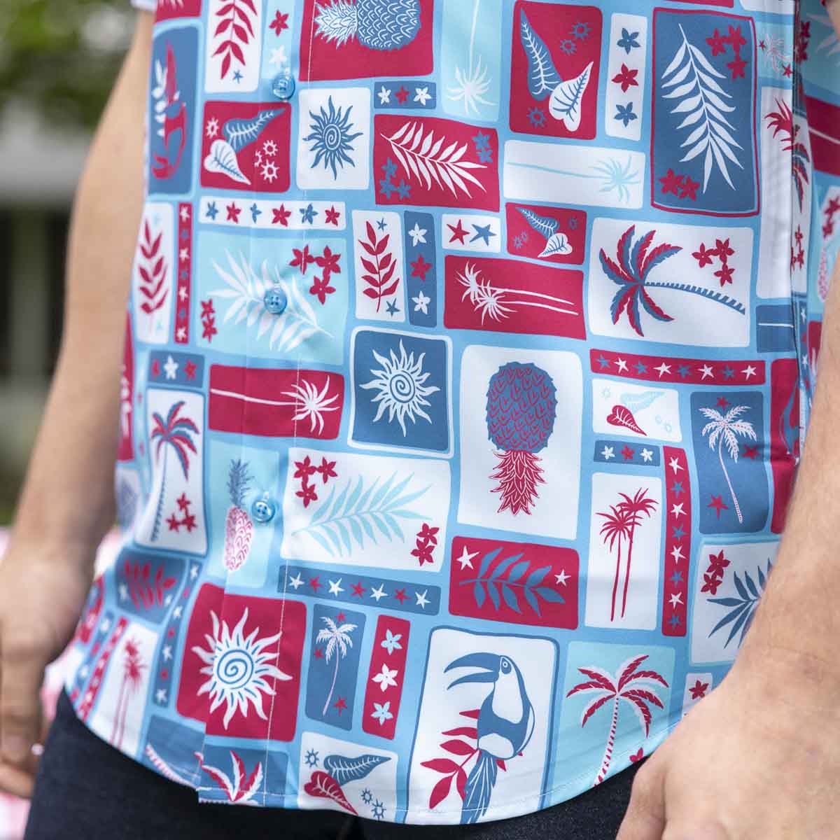 Vacation Nation – KUNUFLEX Short Sleeve Shirt - Image 7