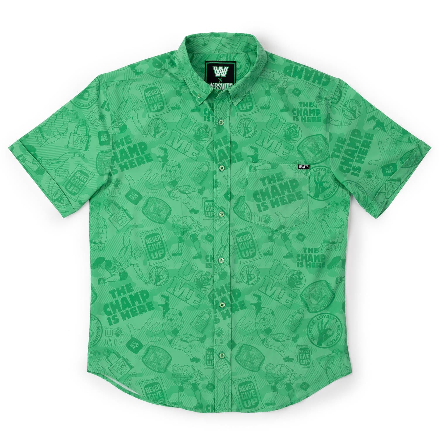 John Cena "Can't See Me" – KUNUFLEX Short Sleeve Shirt - Image 3