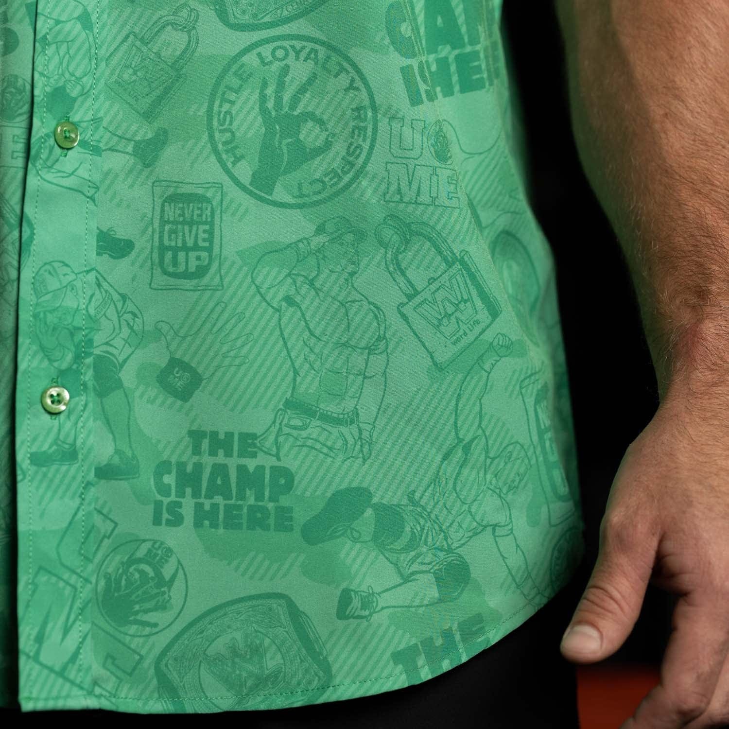 John Cena "Can't See Me" – KUNUFLEX Short Sleeve Shirt - Image 6