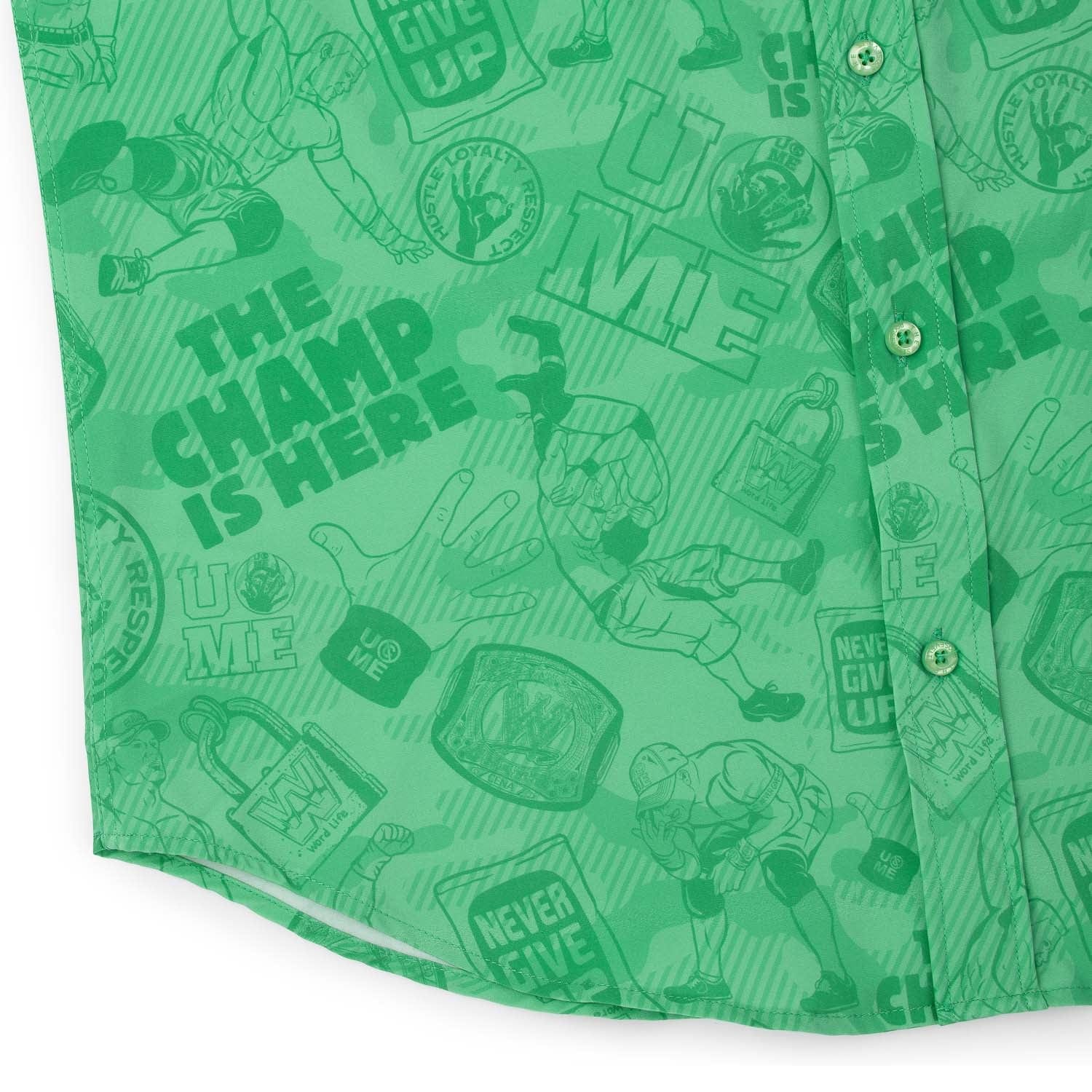 John Cena "Can't See Me" – KUNUFLEX Short Sleeve Shirt - Image 9