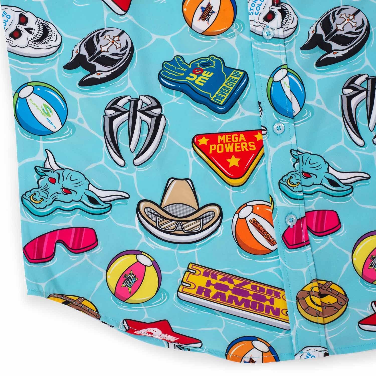 WWE Pool Party – KUNUFLEX Short Sleeve Shirt - Image 8