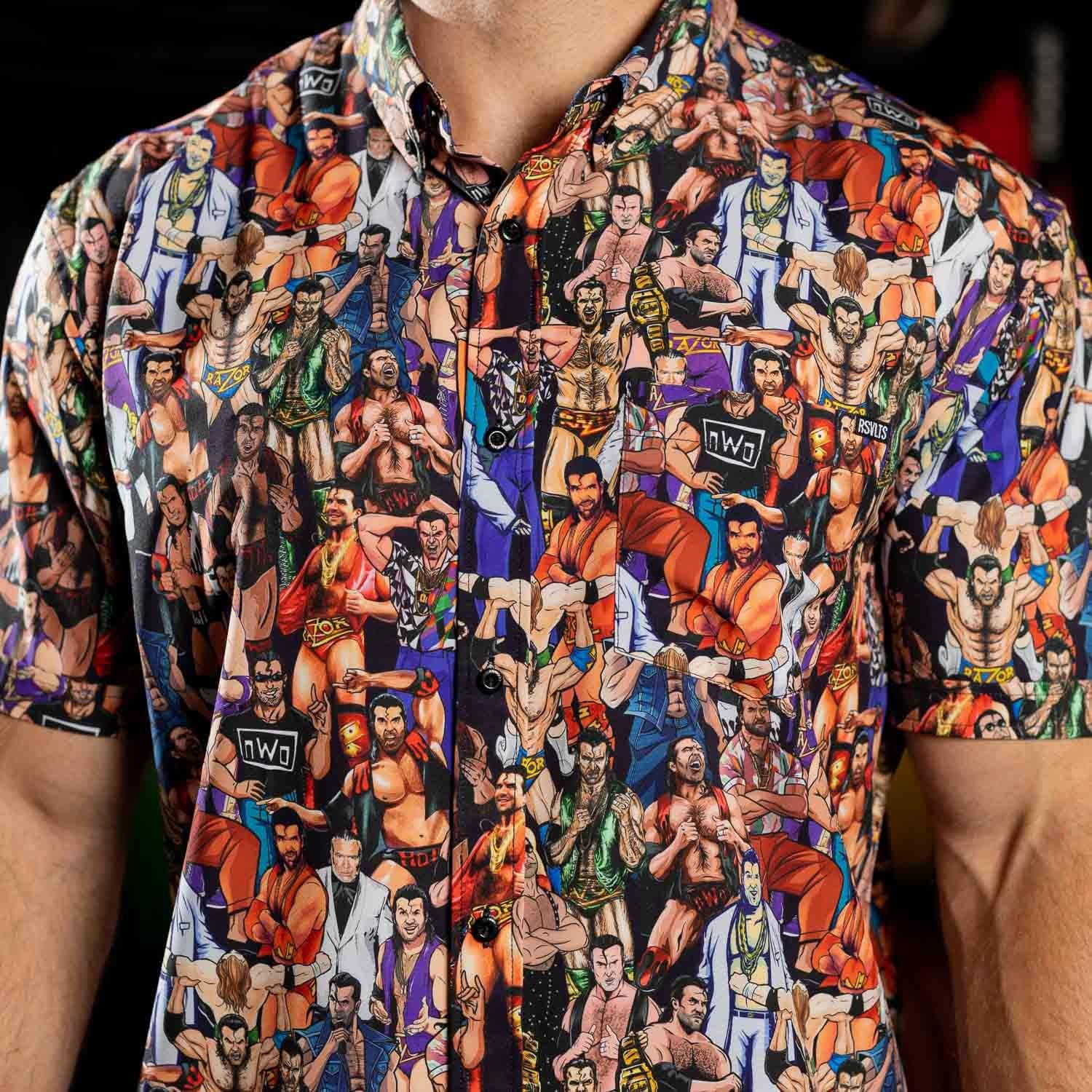 Scott Hall "The Tribute" – KUNUFLEX Short Sleeve Shirt - Image 5