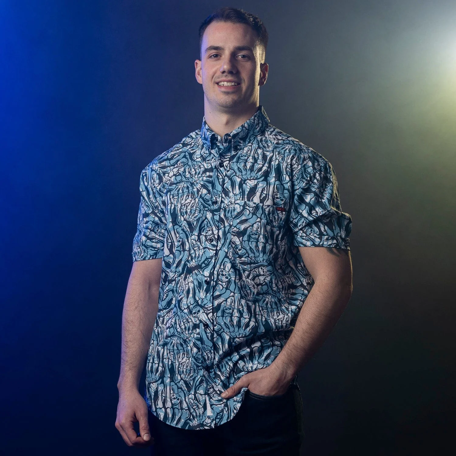 Stone Cold Steve Austin "Stone Cold Salute" – KUNUFLEX Short Sleeve Shirt - Image 7