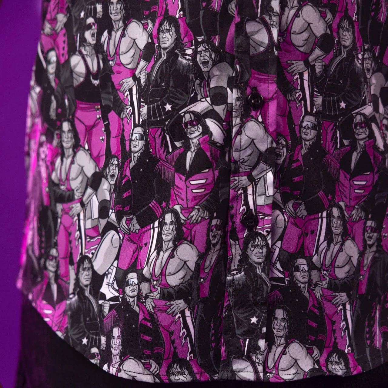 WWE "All Hart" – KUNUFLEX Short Sleeve Shirt - Image 6