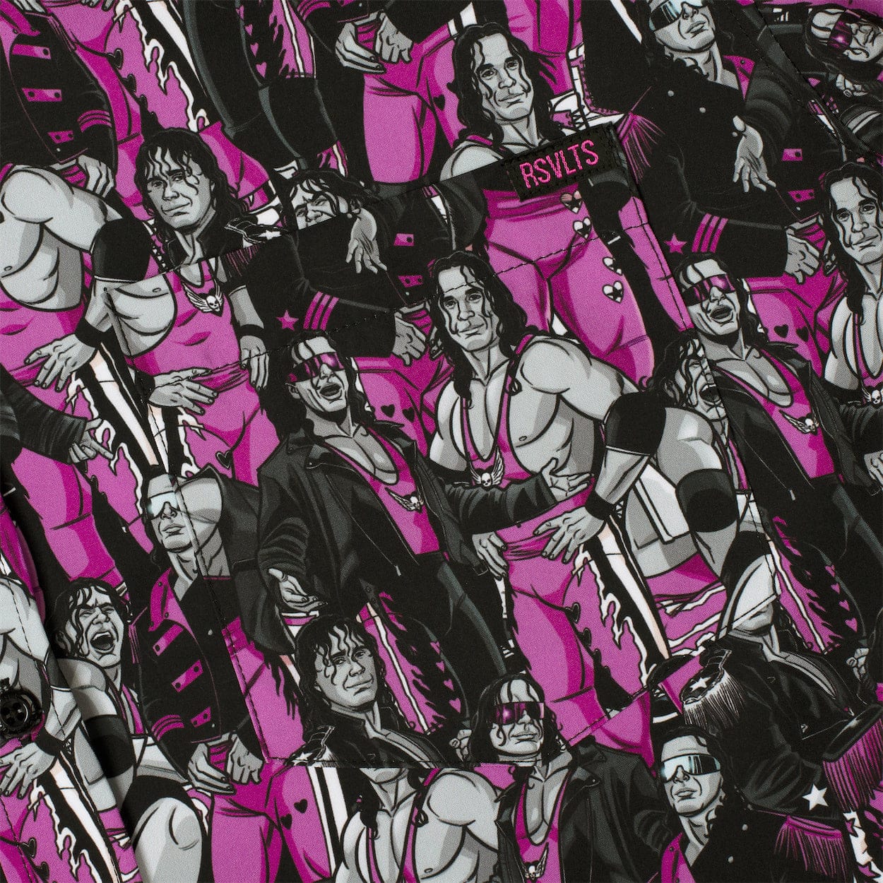 WWE "All Hart" – KUNUFLEX Short Sleeve Shirt - Image 7