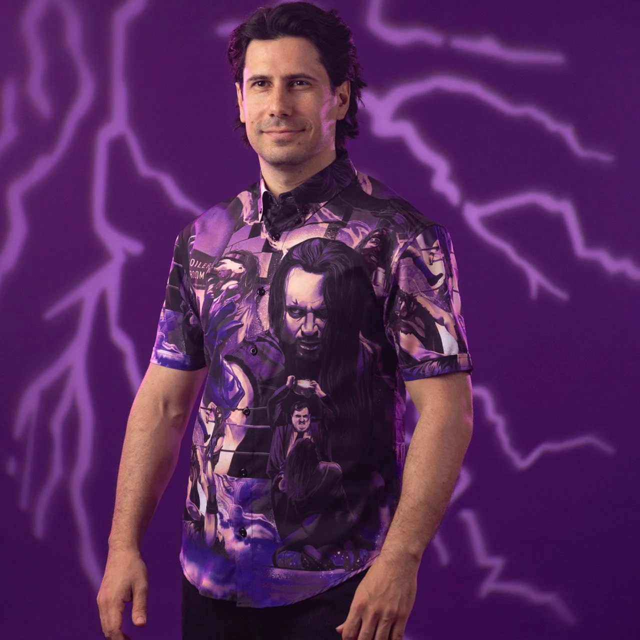 WWE "Boiler Room Brawl" – KUNUFLEX Short Sleeve Shirt - Image 3